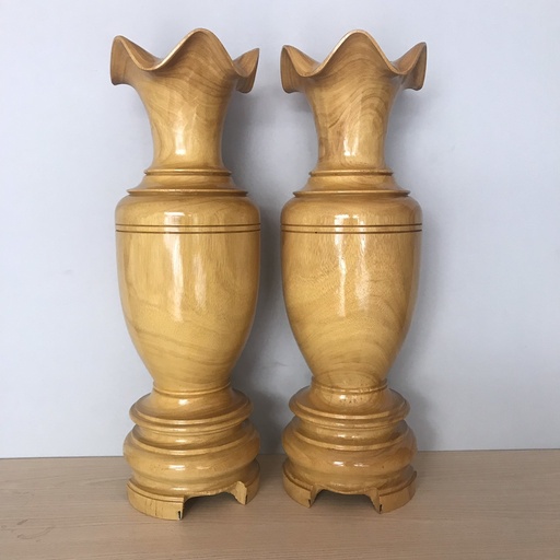 Bình gỗ trang trí